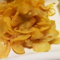 yuyayazu's cooksnap of when they made ズッキーニの塩ナムル.