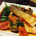 ♡Coco95♡'s cooksnap of when they made トマトの葱鮭和え.