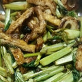 トマトはリコピン's cooksnap of when they made 捨てたらもったいない！カブの葉炒め♪.