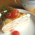 こじあゆ's cooksnap of when they made 本格☆ミルクレープ（チーズクリーム）.