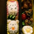 ｓｙａｙａ's cooksnap of when they made すみっコぐらしのお弁当.