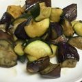 クックZM7G47☆'s cooksnap of when they made ズッキーニと茄子のニンニクポン酢炒め ☆.