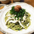 YUKIKI☆'s cooksnap of when they made 梅とささみのさっぱりそば.