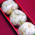 nosso's cooksnap of when they made 青海苔とおかかのおにぎり.