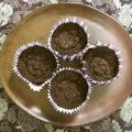 ☆Rokko☆'s cooksnap of when they made *米ぬかとおからのチョコバナナマフィン*.