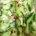 mai-panda's cooksnap of when they made 簡単♪胡瓜とセロリのナムル.