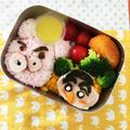 クックUXZTQO☆'s cooksnap of when they made キャラ弁 ぶりぶりざえもん しんちゃん.