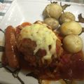 マルルル's cooksnap of when they made 簡単トマト缶で煮込みハンバーグ.