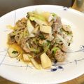 ☆糖質減らしてます☆'s cooksnap of when they made 豚こまのあっさり大葉ポン酢炒め.