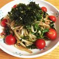 ちゃぼちゃぼちゃん's cooksnap of when they made もやしと♡揚げの海苔ポン♡韓国風辛旨～♪.