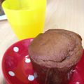macoto614's cooksnap of when they made 簡単！しっとり濃厚チョコレートマフィン♡.
