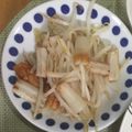 わか◎りん's cooksnap of when they made 節約スピードおかず☆竹輪とモヤシの辛炒め.