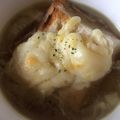 H♡S's cooksnap of when they made 簡単！あったかオニオングラタンスープ♡.