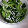 アピナス's cooksnap of when they made ほうれん草とちりめんの和え物.