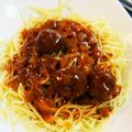 のぶよっしー's cooksnap of when they made シチュールウで簡単ボロネーゼ風パスタ＊.