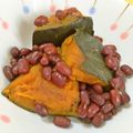 こはる・▽・'s cooksnap of when they made カボチャと小豆缶で、簡単いとこ煮.