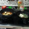 ルイユイ♡mom's cooksnap of when they made 麻婆豆腐 手抜きだけど本格的.
