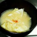 ヤミーヤムヤム's cooksnap of when they made 簡単♪キャベツだけの味噌汁.