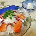 ミラクルぷっちょ's cooksnap of when they made タコと大根の和風サラダ.