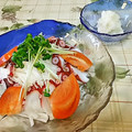 ミラクルぷっちょ's cooksnap of when they made タコと大根の和風サラダ.