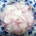 k☆kun's cooksnap of when they made レッドオニオンの甘酢漬け.