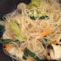 まなひ☺'s cooksnap of when they made エビと春雨の蒸し炒め☆鍋１つ定番タイ料理.