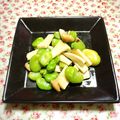 あーたくん's cooksnap of when they made そら豆のごま風味炒め.