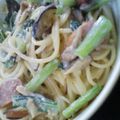 sara62's cooksnap of when they made 豚肉とネギの豆乳クリームパスタ.