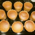のかまるこ's cooksnap of when they made カフェオレナッツクリーム♡カップシフォン.