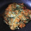 ちょこぱいん's cooksnap of when they made ジャガイモとニラのチヂミ.