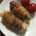 ねこぐらし's cooksnap of when they made 豚バラポテトサラダ巻.