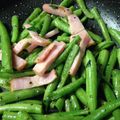 ちゃぎー's cooksnap of when they made ベーコン x インゲン 炒め！.