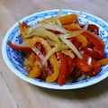 westerly's cooksnap of when they made 簡単☆パプリカと玉葱の粒マスタードマリネ.