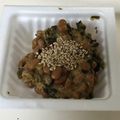まきろーん's cooksnap of when they made おつまみに♪納豆と高菜の和え物.