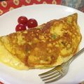 コイモコ's cooksnap of when they made おひとりブランチ♡半折アボカドオムレツ.