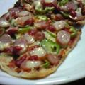 aiaiai991's cooksnap of when they made 油揚げＤＥピッツァ♪.