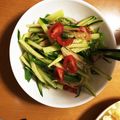 からあげ社長☆'s cooksnap of when they made みょうがトマトきゅうりの甘酢サラダ.
