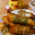 むぴょこぴょこ's cooksnap of when they made 簡単！ササミと大葉と梅干しの春巻き揚げ☆.