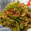 ゆみらんたん's cooksnap of when they made ピーマンのカルシウム強化きんぴら.