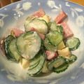 ＊kanakana＊'s cooksnap of when they made きゅうりと焼き豚☆ゴマサラダ.
