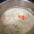 ＊leomam＊'s cooksnap of when they made 絶品！キャベツの酒粕ミルクスープ.