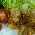 クックRL258M☆'s cooksnap of when they made 鶏胸肉でガッツリしっとり醤油焼.