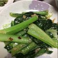 muumi☆'s cooksnap of when they made 小松菜のペペロンチーノ風？炒め.