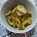カバゴン's cooksnap of when they made 旨い！きゅうりとゴーヤのキューちゃん漬け.