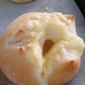 カキ畑's cooksnap of when they made チーズフォンデュパン.