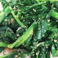 みさっきん's cooksnap of when they made 二束ペロリ！ニラのごまみそあえ.