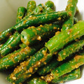 ぴろたす's cooksnap of when they made いんげんのWごま和え.