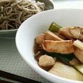 T❀mo's cooksnap of when they made フライパンで温か♡焼き鳥ネギ汁のざるそば.