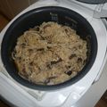 buushino's cooksnap of when they made きのこご飯.