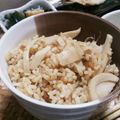 amaco・'s cooksnap of when they made 玄米竹の子ごはん.